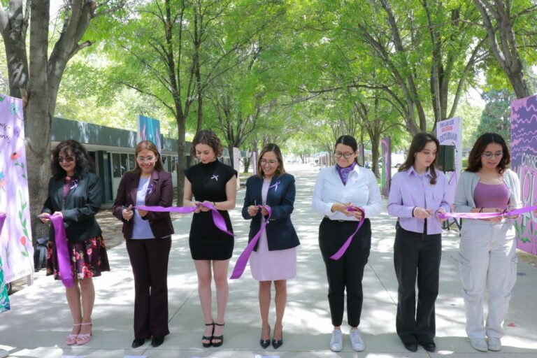 Rectora de la UAA inaugura el Corredor Sororo “Lourdes Maldonado”