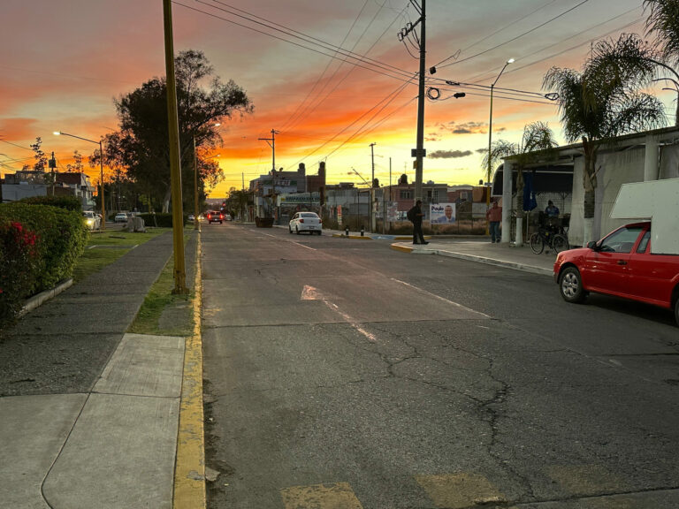 Cierres parciales en las calles colindantes a la Glorieta de Benito Juárez en Aguascalientes