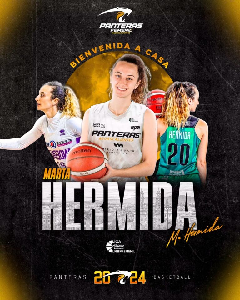 Panteras anuncia a la armadora Marta Hermida