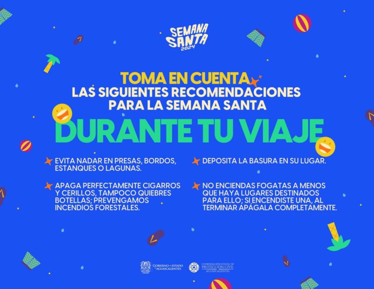 Recomendaciones para viajeros durante Semana Santa
