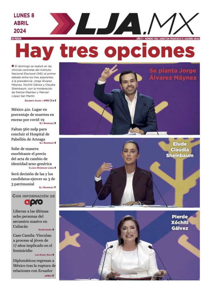 Hay tres opciones y más en LJA.MX, edición 8/4/2024