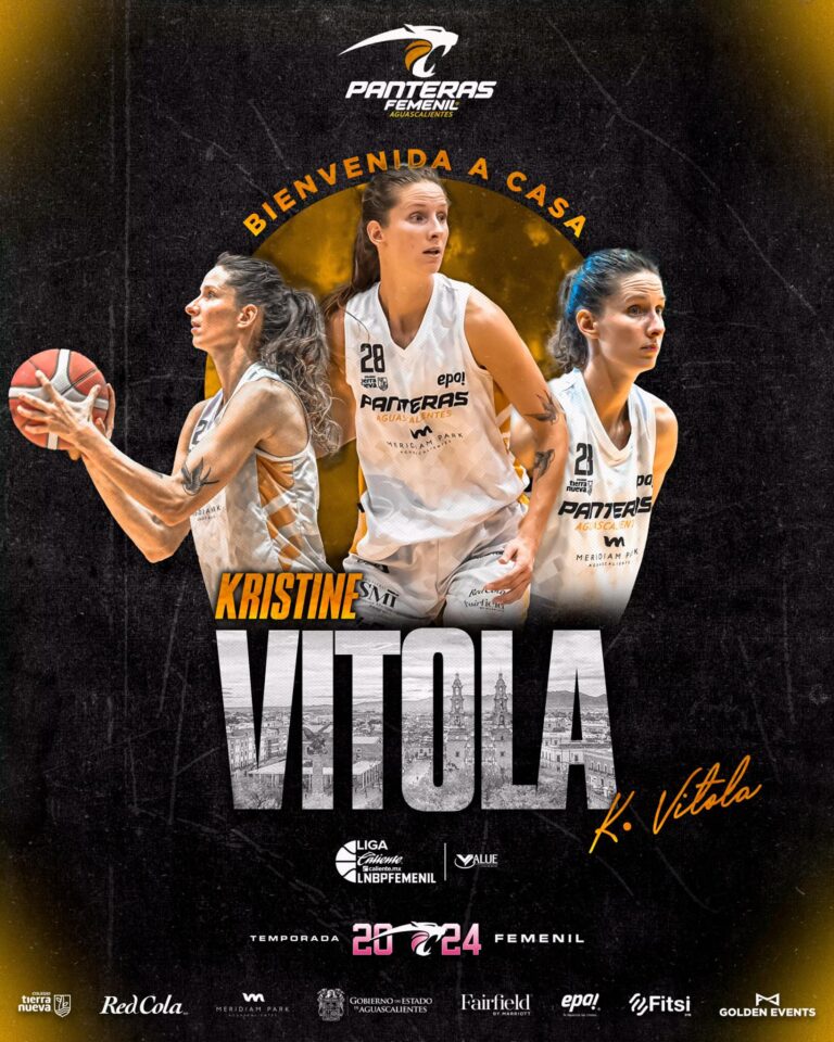 Panteras anuncia el regreso de Kristine Vitola