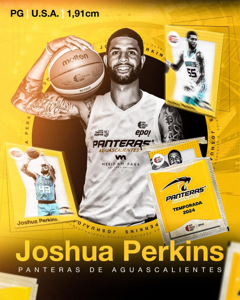 Josh Perkins, el primer jugador que anuncia Panteras 