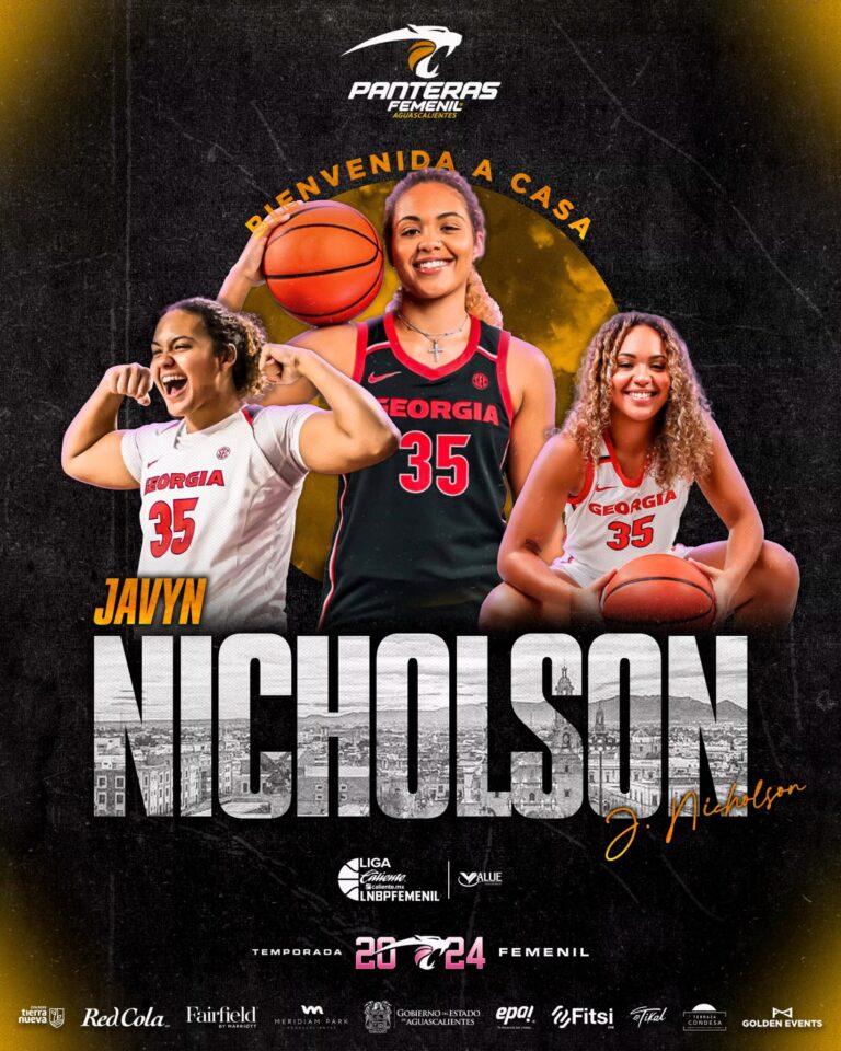 Javyn Nicholson se incorpora a Panteras de Ags