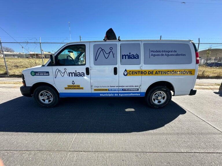 Centro de Atención Móvil de MIAA visita el fraccionamiento La Florida II