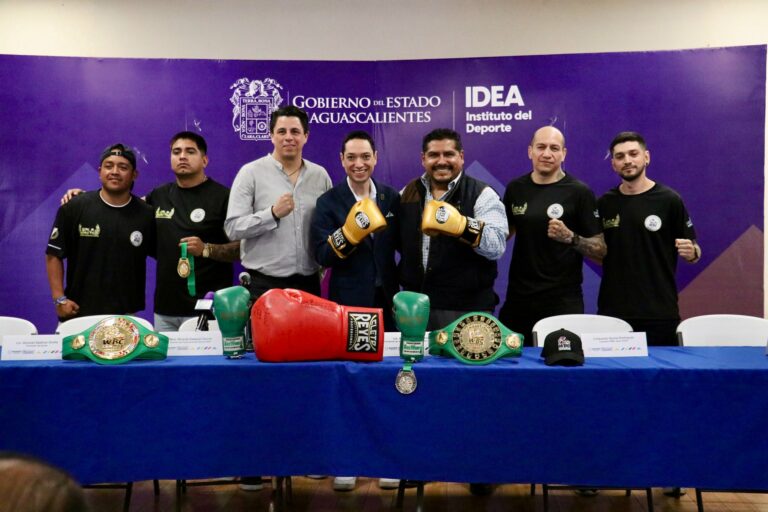 Todo listo para la Noche de Campeones de box en Aguascalientes