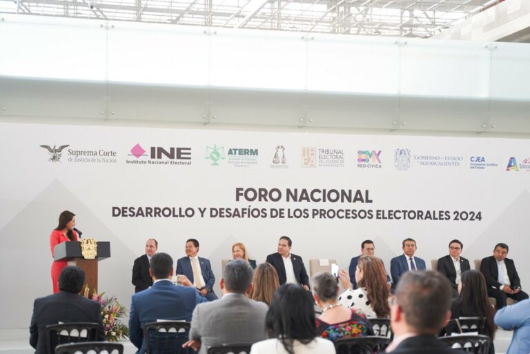 Se desarrolla el Foro Nacional “Desarrollo y Desafíos de los Procesos Electorales 2024”