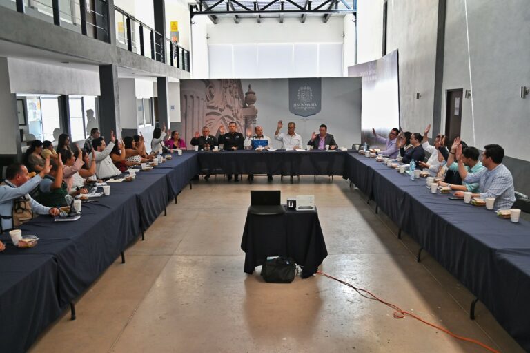 Sesionó el Consejo de Seguridad Pública en el municipio de Jesús María  