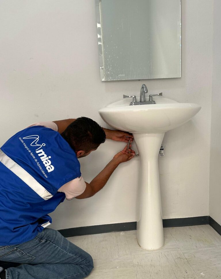 MIAA invita a checar las instalaciones para evitar fugas intradomiciliarias