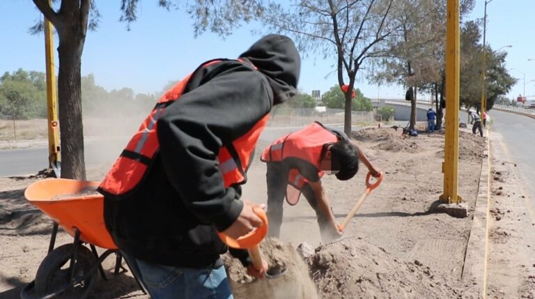 Continúa el trabajo de infractores en favor de la comunidad en Jesús María 