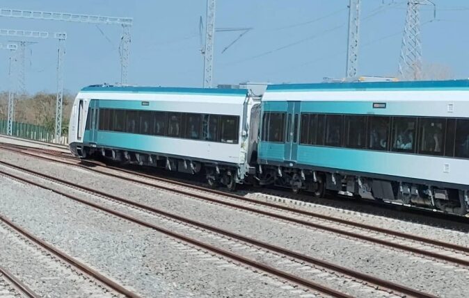 Causa del descarrilamiento del Tren Maya, según la SEDENA 