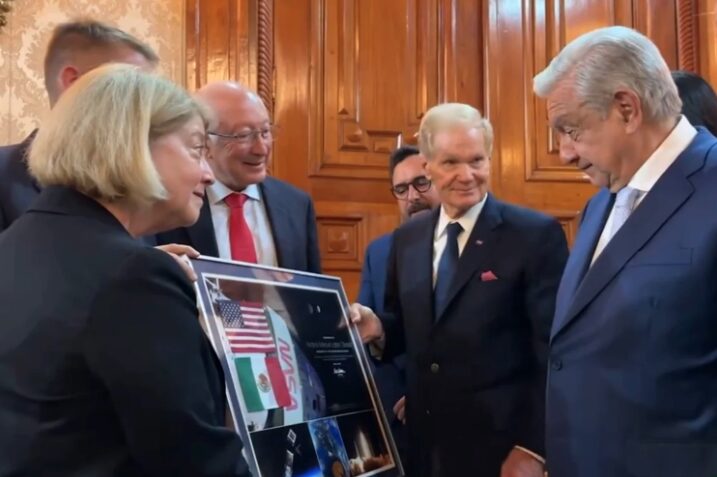 Elección de astronautas “no es por dedazo o capricho”: Neri a AMLO 