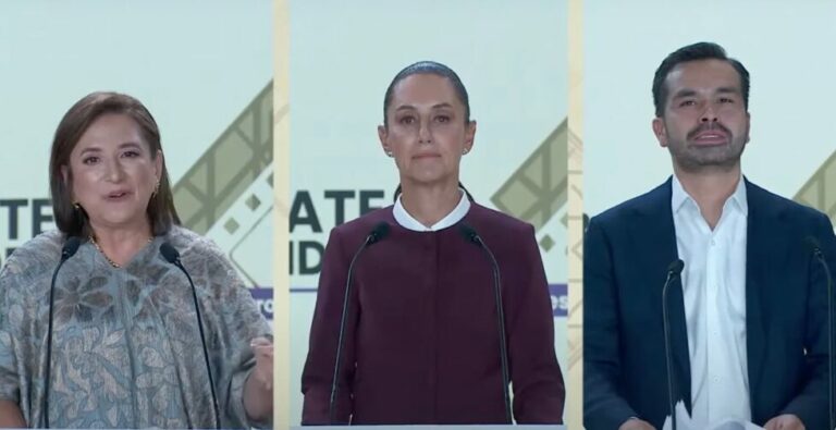 Ni Xóchitl ni Claudia dieron soluciones, sólo faltaron el respeto a la gente: Álvarez Máynez