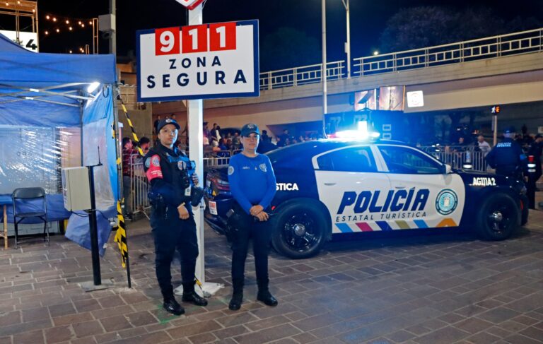 Policía Rosa cuida de las mujeres en la Feria Nacional de San Marcos