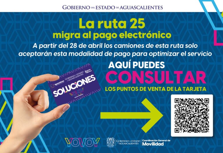 Pago en la ruta 25 será 100 % electrónico a partir del 28 de abril 