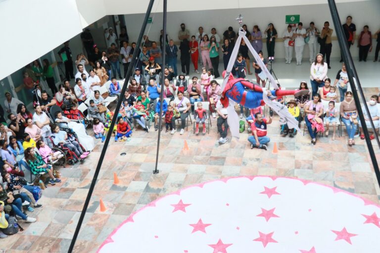 Hospital Miguel Hidalgo de Aguascalientes festejó el Día del Niño 