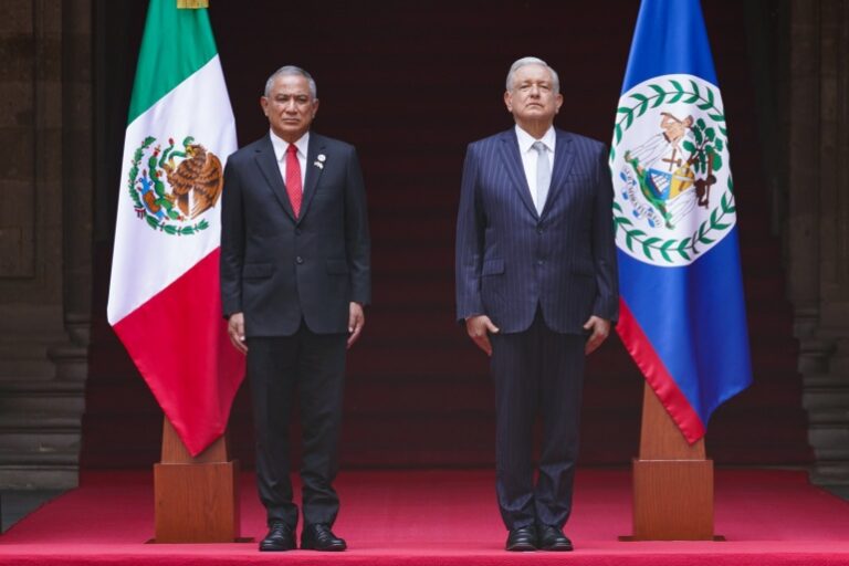 Presidente recibió al primer ministro de Belice 