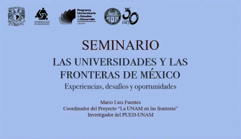 Hay que emprender el mapeo de redes de cooperación científica y técnica en movilidad humana 