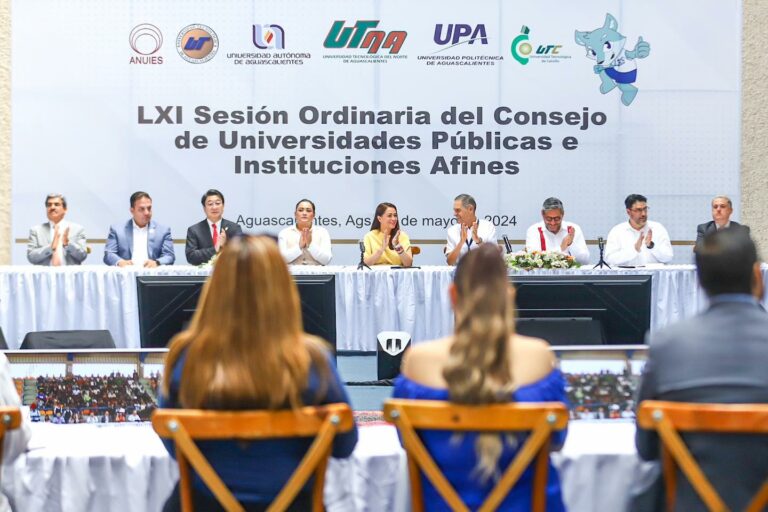 Tere Jiménez inauguró la LXI Sesión del Consejo de Universidades afines de la ANUIES  