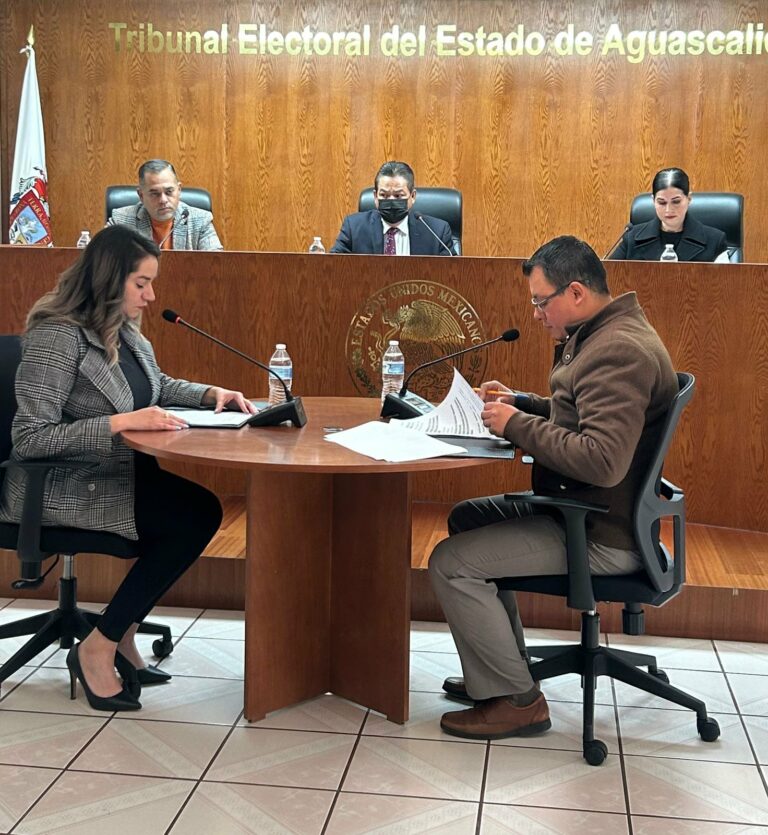 Pleno del TEEAGS determinó varios asuntos sobre la actual contienda electoral