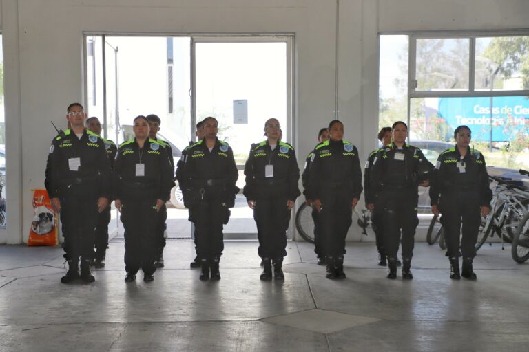 Continúa la formación de la Guardia Civil Municipal en Jesús María 