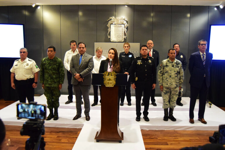 En Aguascalientes no hay cabida para delincuentes: Tere Jiménez