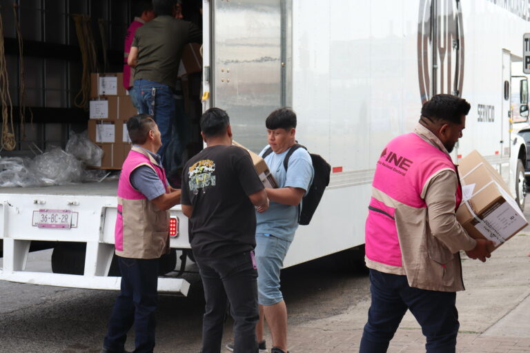 En Aguascalientes los presidentes de casilla van por sus paquetes electorales personalmente