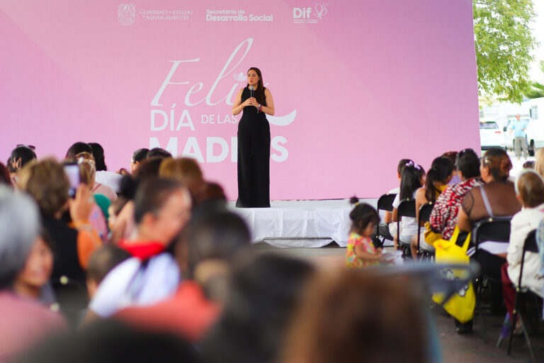 Reconoce Tere Jiménez esfuerzo de las madres de Aguascalientes