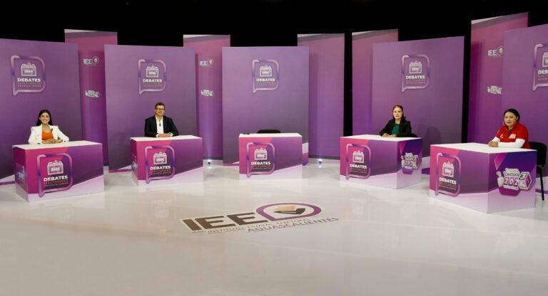 Candidaturas a Diputación Local del Distrito 5 presentan propuestas en debate electoral