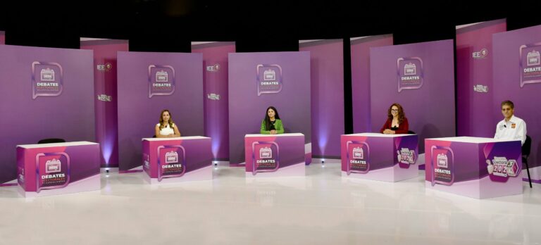 En debate presentan propuestas candidaturas a Diputación Local del Distrito 9