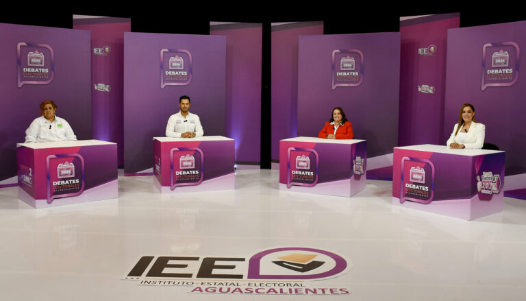 Efectúa IEE debate entre candidaturas a Diputación Local del Distrito 11