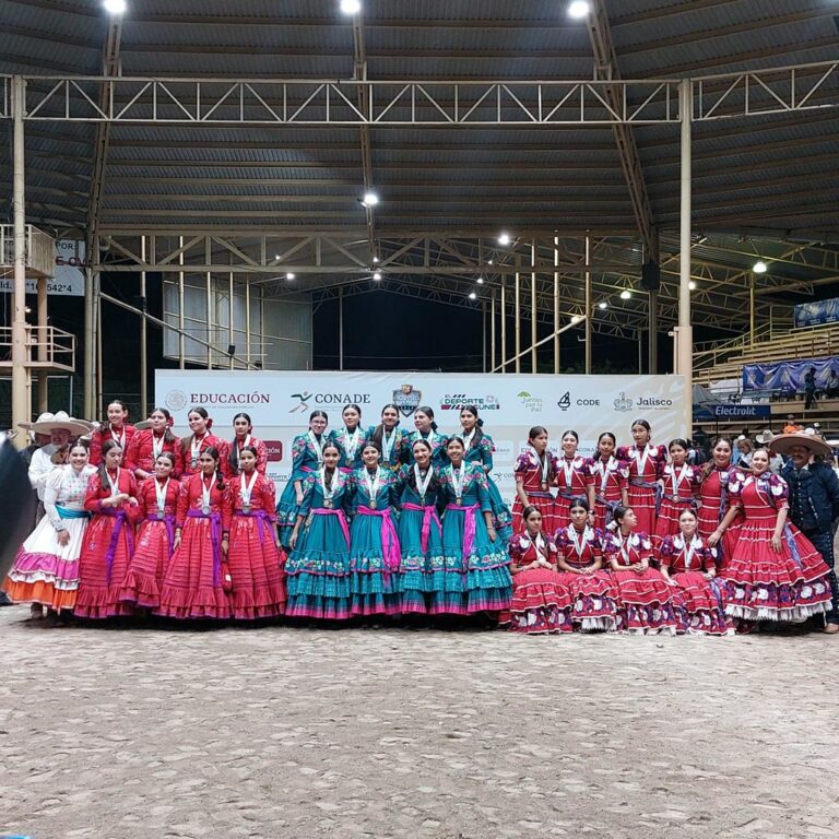 Escaramuzas de Aguascalientes ganan dos medallas de oro en los CONADE 2024 