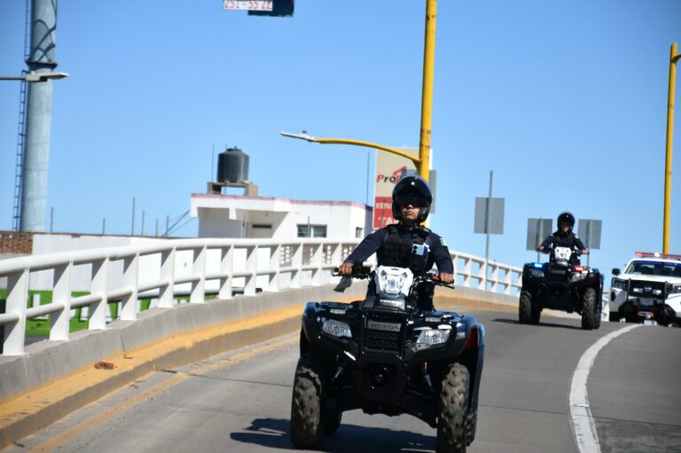 Listo operativo de policía municipal “Jornada Electoral Segura”