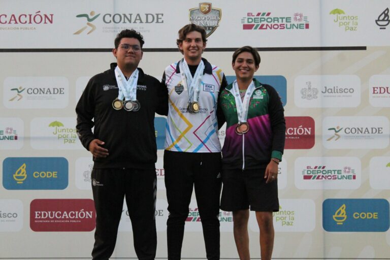 Nueve medallas para Aguascalientes en tiro con arco en los CONADE 2024 