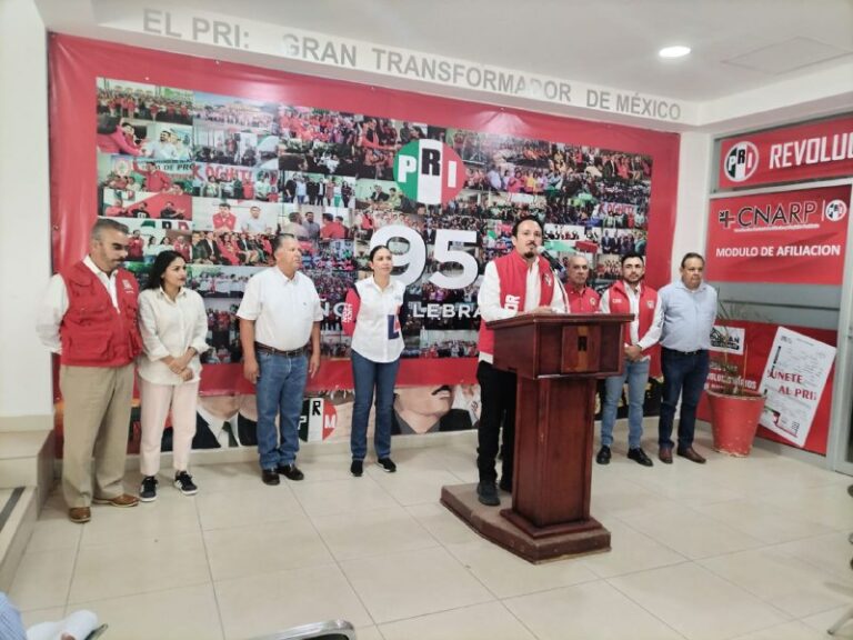 Lamenta el PRI lo ocurrido con el candidato morenista “Tito” Palomar