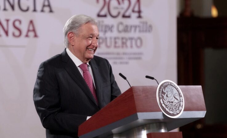 Más allá de elegir un partido o una candidata, se trata del proyecto de nación: AMLO 