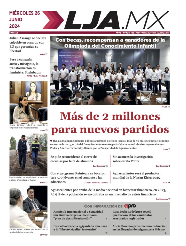 Más de 2 millones para nuevos partidos y más en LJA.MX, edición 26/6/2024