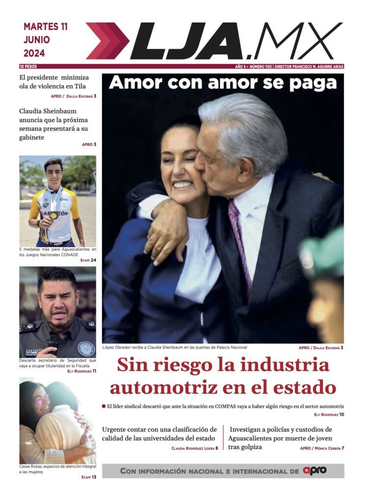 Sin riesgo la industria automotriz en el estado y más en LJA.MX, edición 11/6/2024