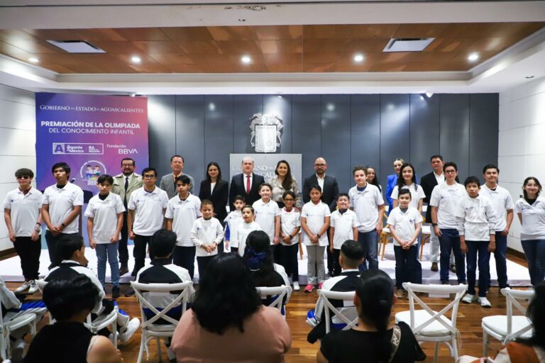 Tere Jiménez inaugura la XXIV Olimpiada Nacional de Matemáticas en Aguascalientes  