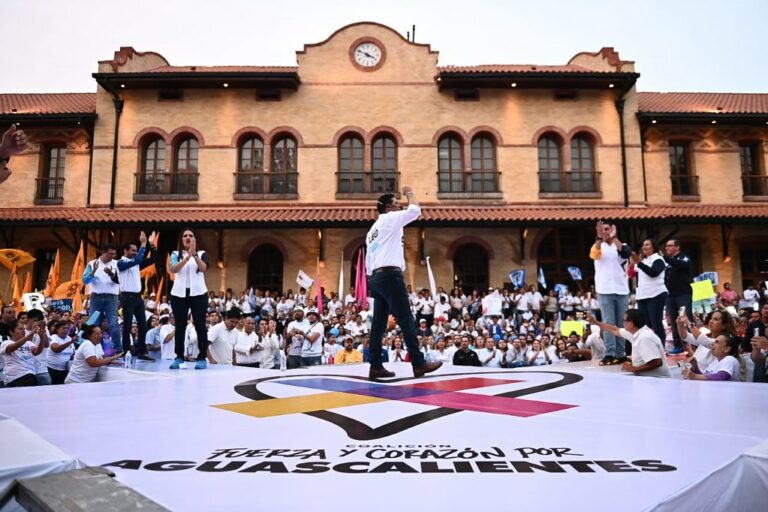 Sin resultados electorales a nivel nacional la coalición Fuerza y Corazón por México