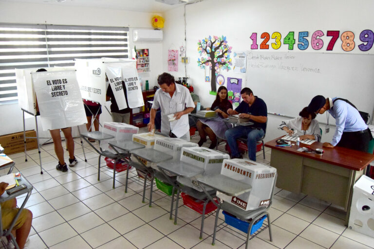 Ciudadanos de Aguascalientes hicieron valer su derecho al voto 