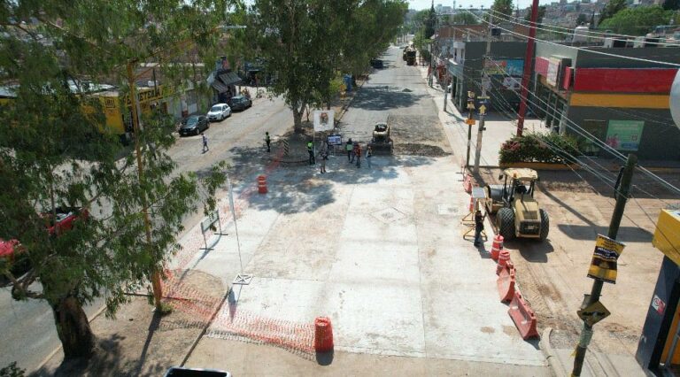 Invierte municipio 28 mdp en rehabilitación de concreto hidráulico en Av. Mariano Hidalgo