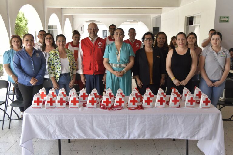 DIF estatal y municipal de Aguascalientes se suman a la colecta anual de la Cruz Roja