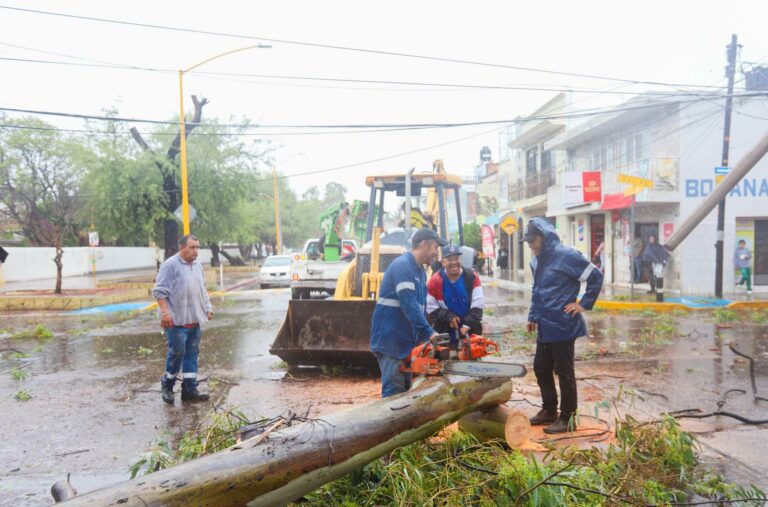 Municipio de Aguascalientes permanece atento ante reportes por las primeras lluvias 