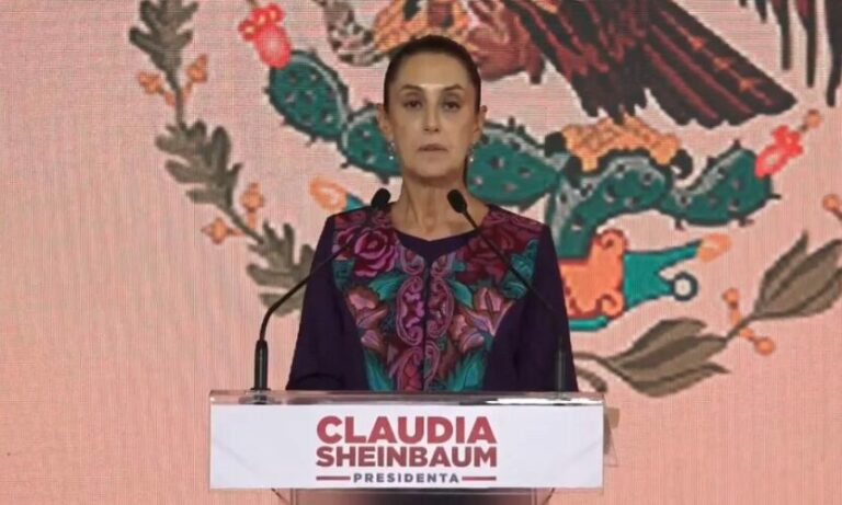 Me convertiré en la primera mujer presidenta de México: Sheinbaum 