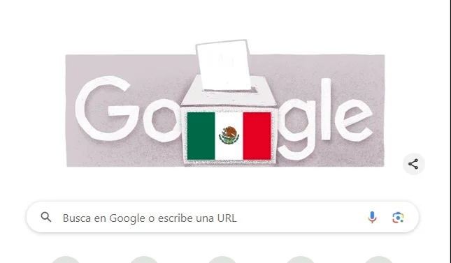 Google dedica su doodle a la elección presidencial 
