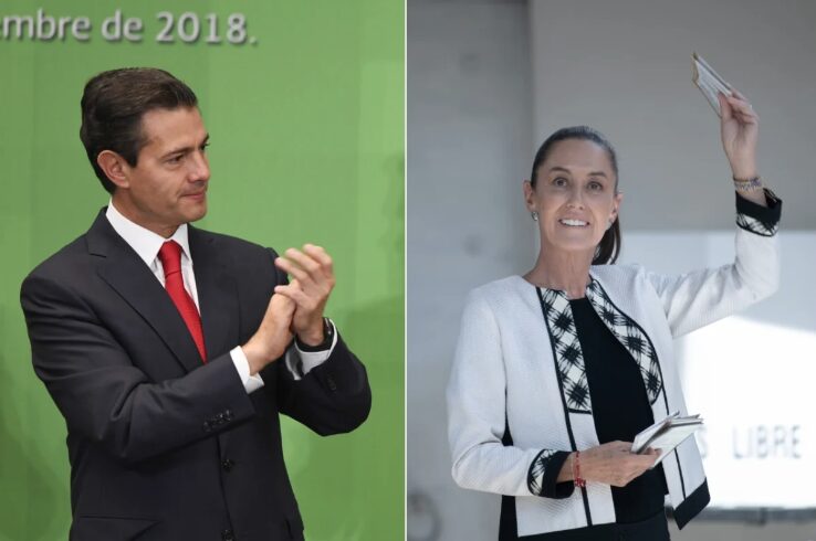 Sheinbaum revela que Peña Nieto la llamó para felicitarla 