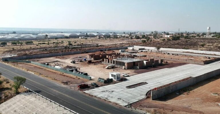 Avanza la construcción del rastro municipal de Jesús María