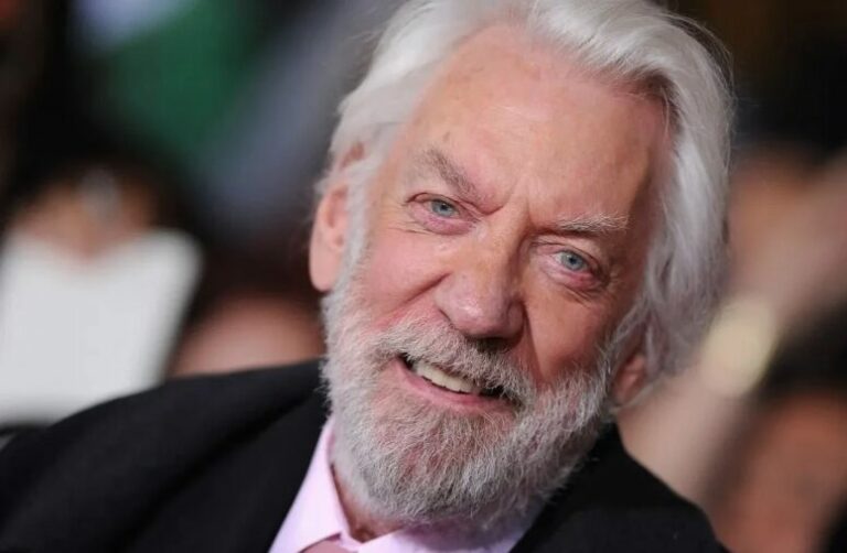 Muere Donald Sutherland, actor de Los Juegos del Hambre