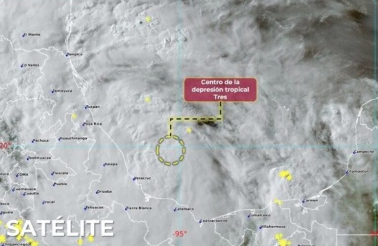 Tormenta tropical Chris amaga a Veracruz 